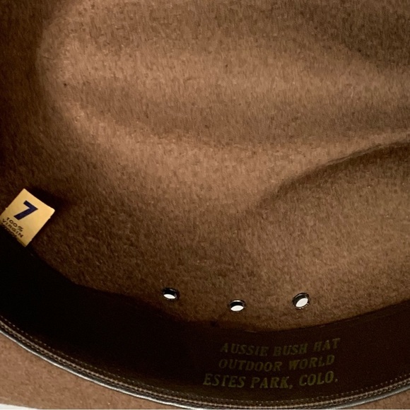 Aussie Bush Hat Accessories Aussie Bush Hat Vintage Brown 0 Virgin
